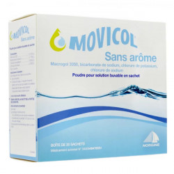 Movicol sans arôme poudre 20 sachets