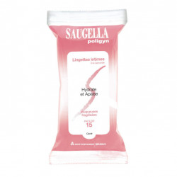 Saugella Poligyn 15 Lingettes Intimes