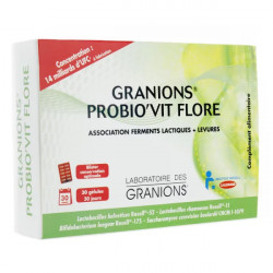 Granions Probio'vit Flore 30 gélules