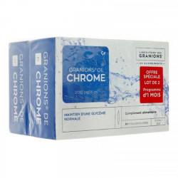 Granions de Chrome 200µg/j 2 X 30 Ampoules