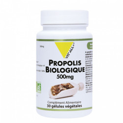 VIT'ALL + PROPOLIS PURIFIEE BIO 30 GELULES 500MG 