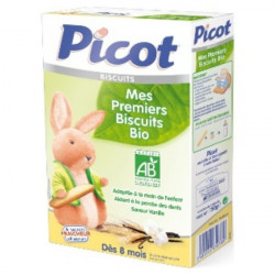 PICOT BISCUIT BIO PREMIER Pâte orale boîte de 4 sachets de 6 biscuits