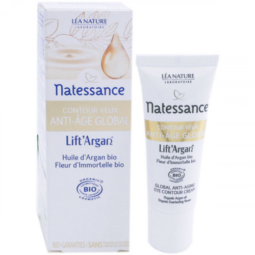 Natessance Lift'Argan Contour Yeux Anti-Age Global Bio 20 ml