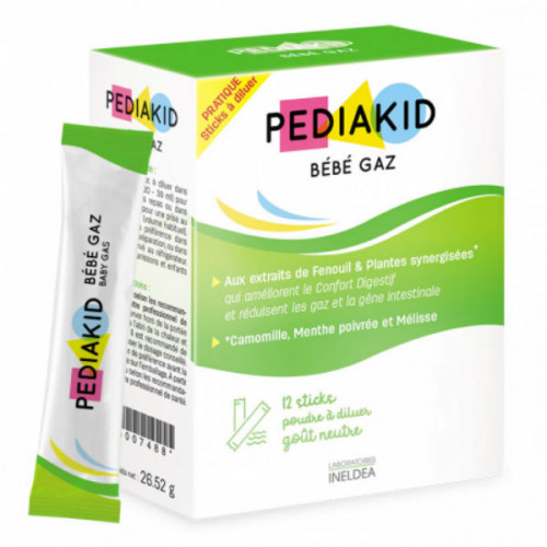 Pediakid Bébé Gaz 12 sticks