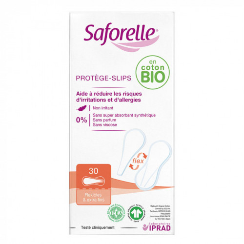 SAFORELLE COTON PROTECT 30 PROTÈGE-SLIPS