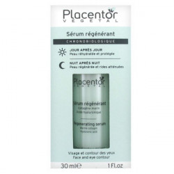 Placentor Végétal Sérum Régénérant Visage et Contour des Yeux 30 ml