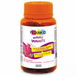 Pediakid immunité framboise 60 gommes