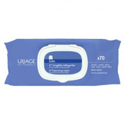 Uriage Bébé 1ères Lingettes Nettoyantes 70 Lingettes