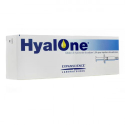 Hyalone Solution de hyaluronate de sodium 1,5% 1 seringue