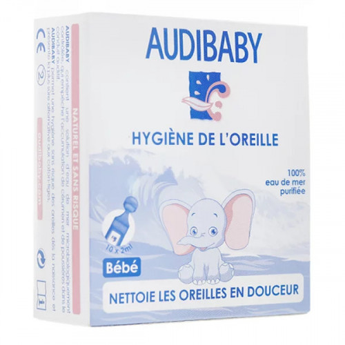 Audibaby Solution auriculaire 10 unidoses