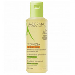 Aderma Exomega Control Gel Lavant Émollient Anti-Grattage 200 ml