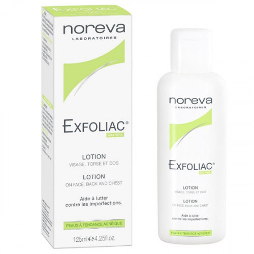 Noreva Exfoliac Lotion Visage Torse et Dos 125ml