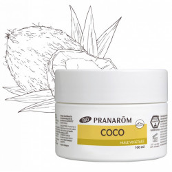 PRANARÔM COCO HUILE VÉGÉTALE BIO 100 ML