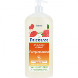 Natessance Gel Douche Vivifiant Pamplemousse 1 Iitre