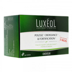 Luxéol cheveux Pousse et croissance 90 gélules