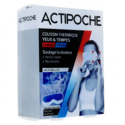 Cooper Actipoche Coussin thermique Yeux et tempes Microbilles