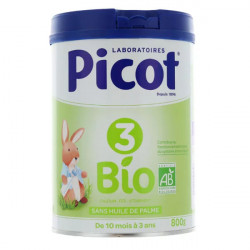 Picot 3 lait de croissance Bio 800 g