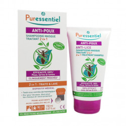 PURESSENTIEL ANTI-POUX SHAMPOOING MASQUE TRAITANT 2 EN 1 150 ML