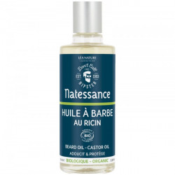 NATESSANCE HUILE À BARBE AU RICIN BIO 100 ML