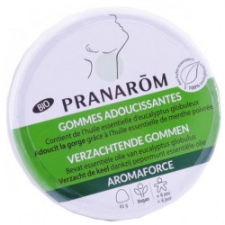 Pranarom Aromaforce Gomme Adoucissantes Eucalyptus 45 g