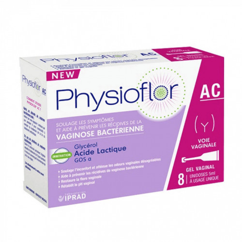 LABORATOIRES IPRAD PHYSIOFLOR GEL VAGINAL AC 8 UNIDOSES