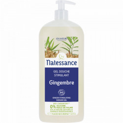 NATESSANCE GEL DOUCHE STIMULANT GINGEMBRE BIO 1 L