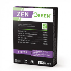 ARAGAN SYNACTIFS ZENGREEN 30 GELULES 