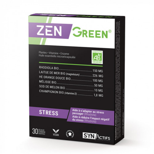 ARAGAN SYNACTIFS ZENGREEN 30 GELULES 