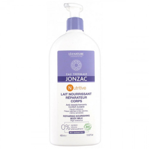 Eau de Jonzac Nutritive Lait Nourrissant Réparateur Corps Bio 400 ml