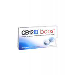 CB12 Boost Strong Mint 10 Gommes À Mâcher