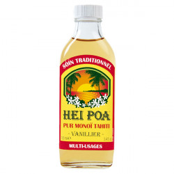 Hei Poa Pur Monoï de Tahiti Parfum Vanillier 100ml