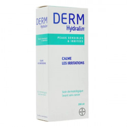 Derm Hydralin solution lavante sans savon 200 ml