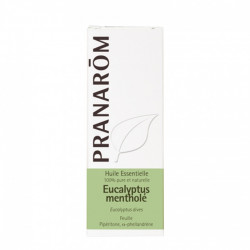 PRANARÔM HUILE ESSENTIELLE EUCALYPTUS MENTHOLÉ (EUCALYPTUS DIVES) 10 ML