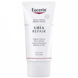 Eucerin UreaRepair Crème Visage Crème Peau Sèche 5% d'Urée 50 ml