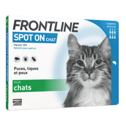 Frontline spot-on chat 4 pipettes