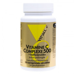 VIT'ALL + VITAMINE C COMPLEXE 500 100 COMPRIMES  