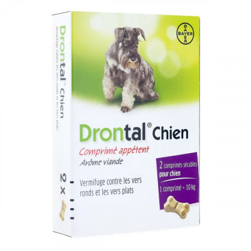 Drontal Chien 2 comprimés