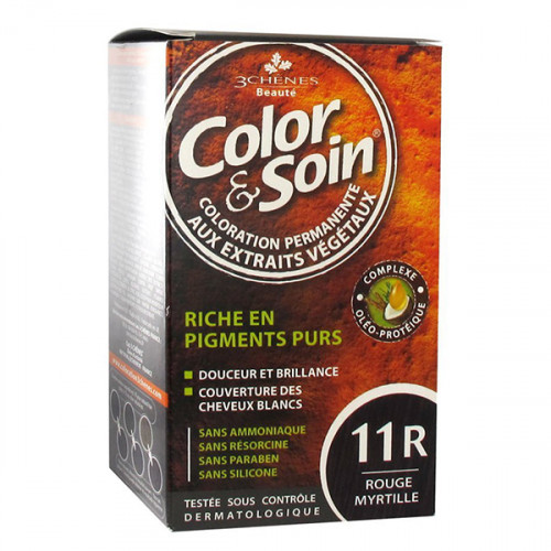 3 Chênes Color & Soin Coloration Permanente Rouge Myrtille 11R