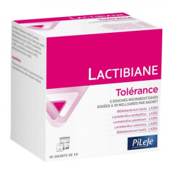 Pileje Lactibiane Tolérance 30 Sachets de 2,5 g