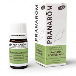 PRANARÔM HUILE ESSENTIELLE ROMARIN À VERBÉNONE  BIO 5 ML