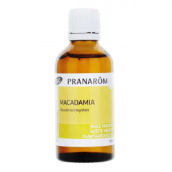 Pranarôm Huile Végétale Macadamia Bio 50ml