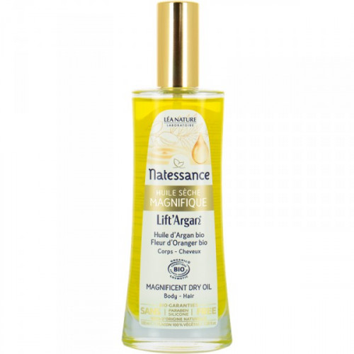 Natessance Lift'Argan Huile Sèche Magnifique Bio 100 ml