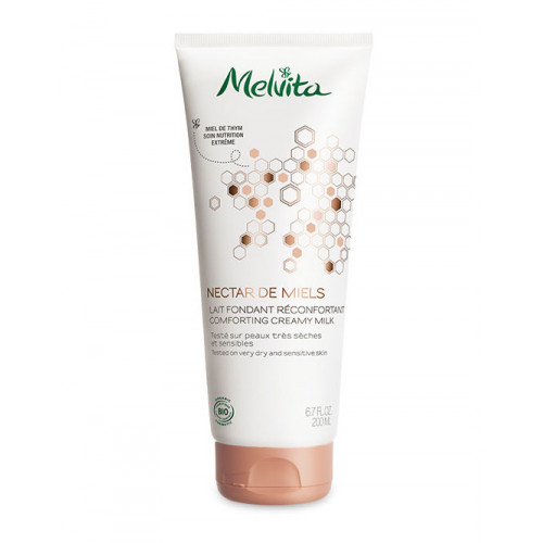 MELVITA NECTAR DE MIELS LAIT FONDANT RÉCONFORTANT 200 ML