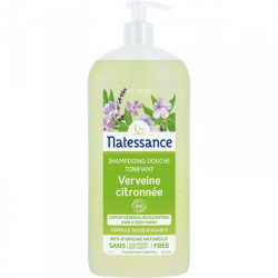 Natessance Shampooing Douche Verveine Citronnée 1 litre