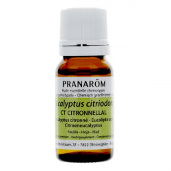 Pranarôm Huile Essentielle Eucalyptus Citronné Bio 10 ml