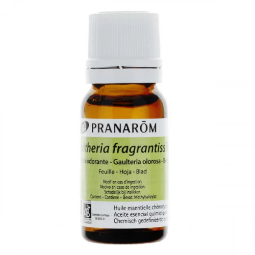 Pranarôm Huile Essentielle Gaulthérie Odorante Bio 10 ml