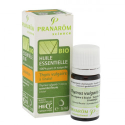 Pranarôm Huile Essentielle Thym Vulgaire à Linalol Bio 5ml