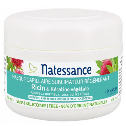 Natessance Masque Capillaire Ricin 200 ml