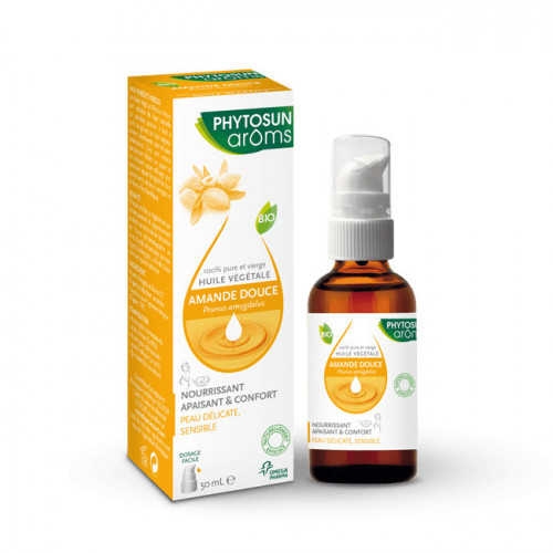 PHYTOSUN ARÔMS HUILE VÉGÉTALE D'AMANDE DOUCE 100 ML