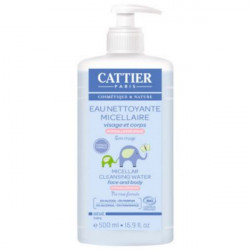 Cattier Bébé Eau Nettoyante Micellaire Hypoallergénique 500 ml